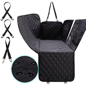 Waterproof Car Seat Protector and Pet Back Seat Hammock_1