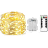 LED Remote Controlled String Fairy Lights-Battery Operated_1